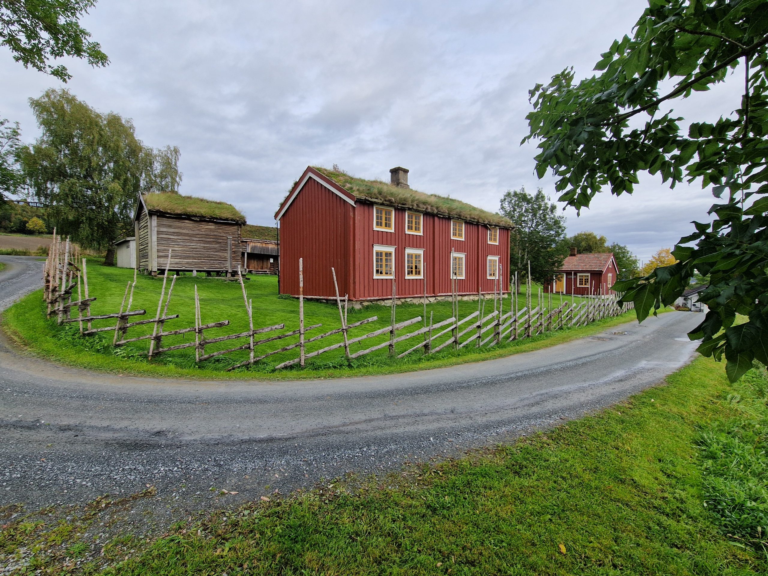 Bygdemuseet på Sakshaug i september 2024.